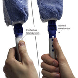 FlexDusty | flexibler Microfaser Staubmopp | inkl. Teleskopstange