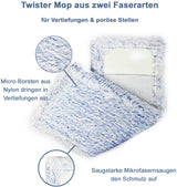 Profi Bodenwischer-Set | Soft, Dual und Twister