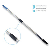 Kombi-Set Teleskopstange mit Fensterabzieher