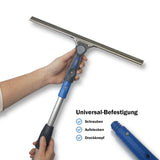 Kombi-Set Teleskopstange mit Fensterabzieher
