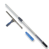 Kombi-Set Teleskopstange mit Fensterabzieher