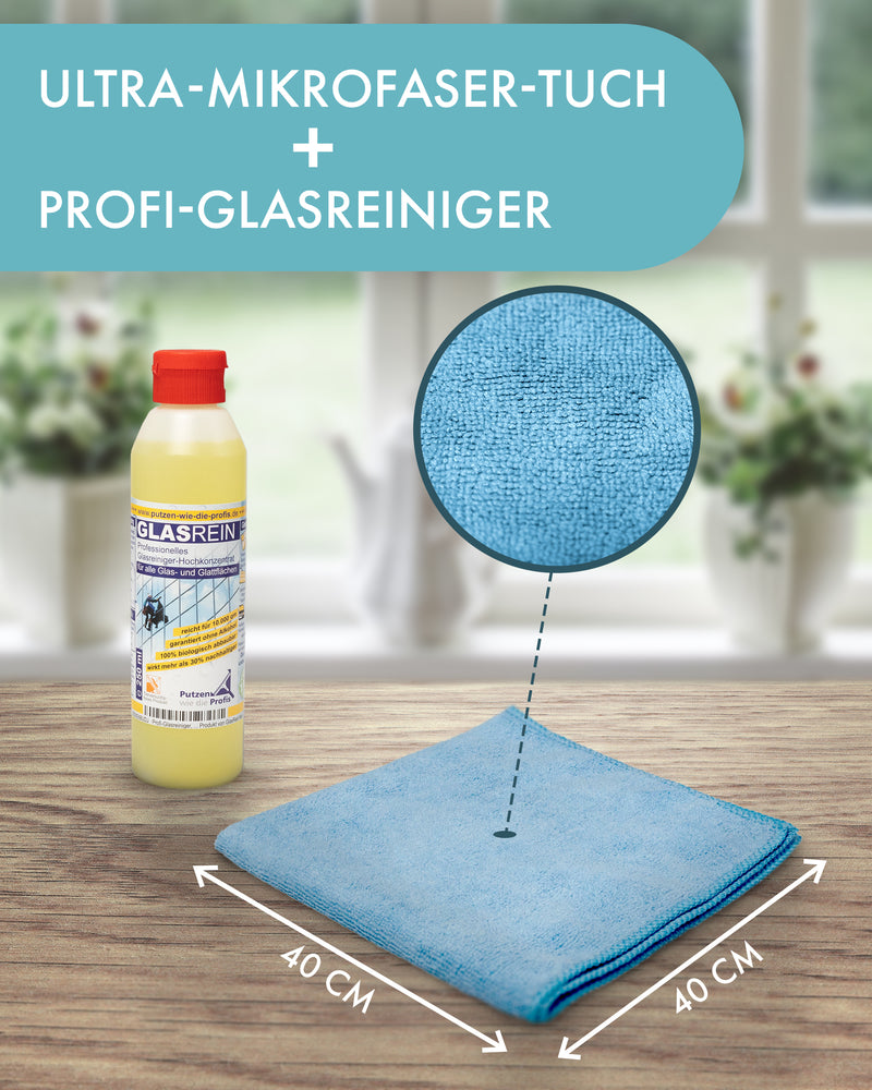 Fenster-Reinigungs-Set in Profi-Qualität | 5-tlg.