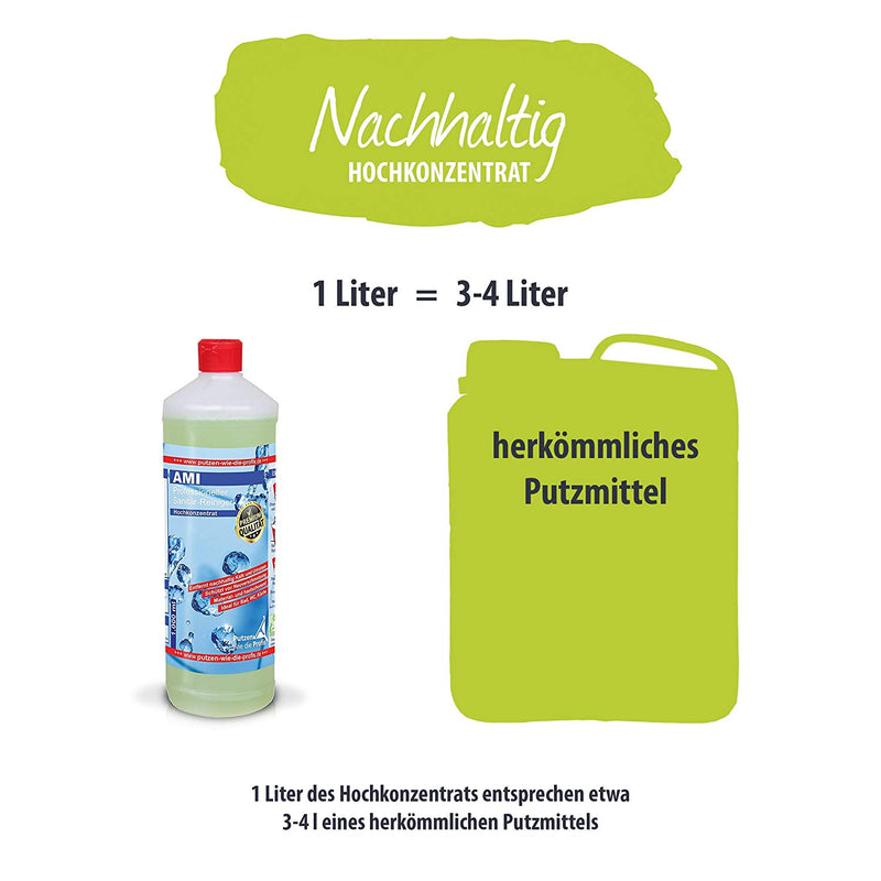 AMI Profi Bad-, Sanitär-, WC-Reiniger & Kalklöser als Hochkonzentrat